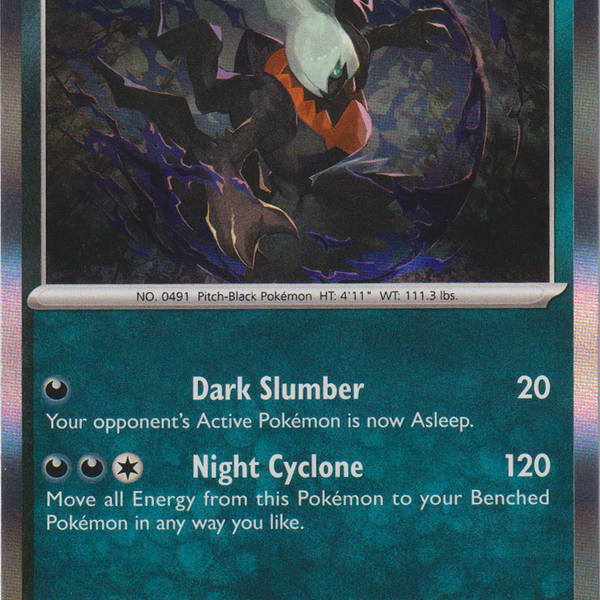 Darkrai - 136/197 - Obsidian Flames - Holo Card Cavern Trading Cards, LLC Darkrai - 136/197 - Obsidian Flames - Holo Card Cavern Trading Cards, LLC