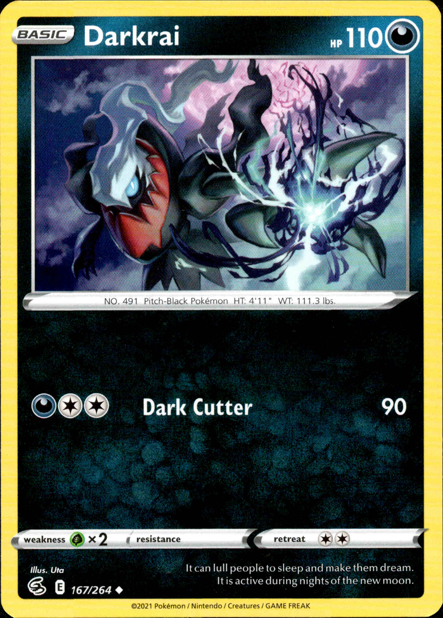 Darkrai - 167/264 - Fusion Strike - Card Cavern