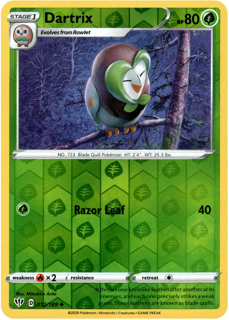 Dartrix - 12/189 - Darkness Ablaze