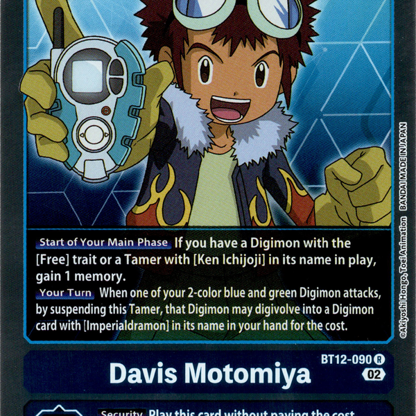 Davis Motomiya - BT12-090 R - Across Time