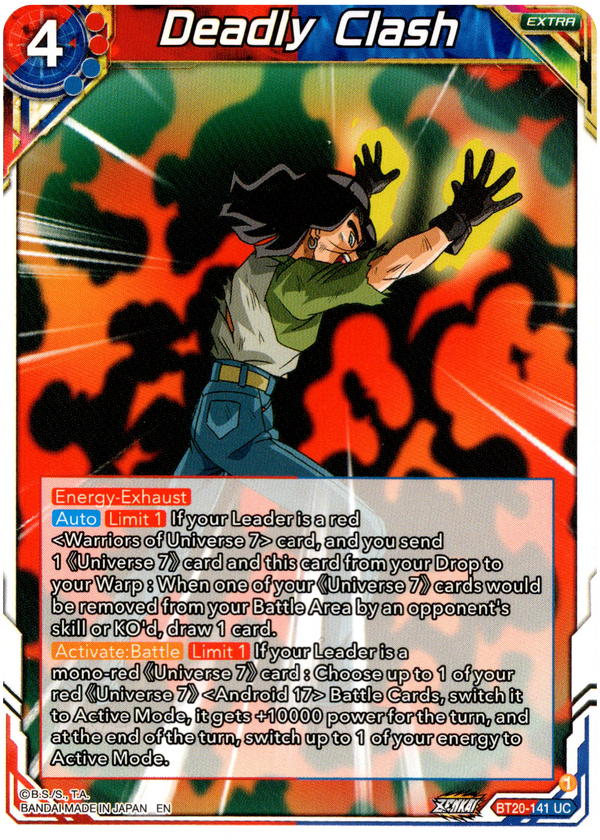 Deadly Clash - BT20-141 UC - Power Absorbed - Card Cavern