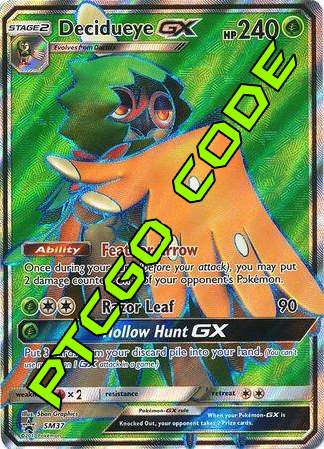 Decidueye GX Premium Collection - Promos - PTCGO Code Card Cavern Trading Cards, LLC Decidueye GX Premium Collection - Promos - PTCGO Code Card Cavern Trading Cards, LLC