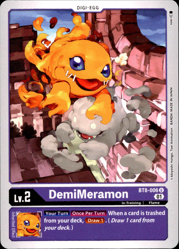 DemiMeramon - BT8-006 U - New Awakening - Card Cavern