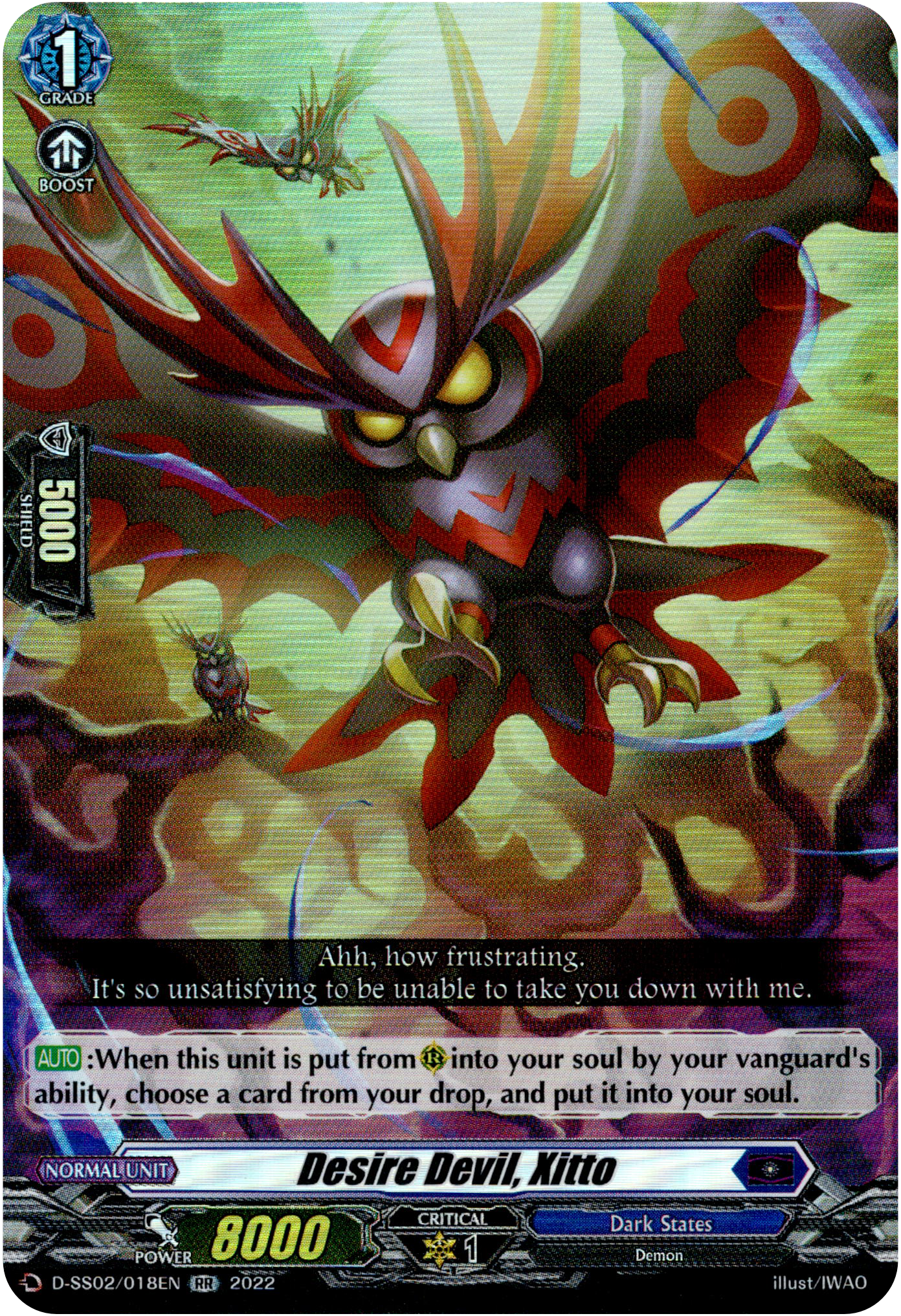 Desire Devil, Xitto - D-SS02/018EN - Festival Collection 2022 - Card Cavern