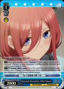 Detected Discomfort, Miku Nakano - 5HY/W83-TE47R- The Quintessential Quintuplets - Card Cavern