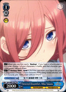Detected Discomfort, Miku Nakano - 5HY/W83-TE47- The Quintessential Quintuplets - Card Cavern