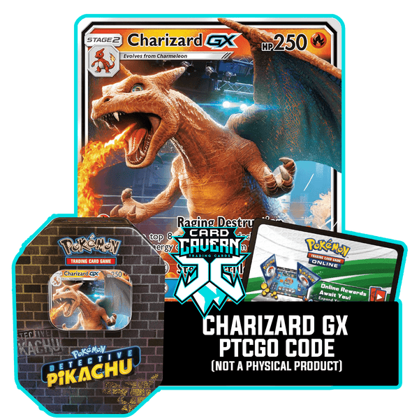 Charizard GX SM195 PTCGO Code - Card Cavern