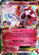 Diancie EX - 72/124 - Fates Collide - Holo - Card Cavern