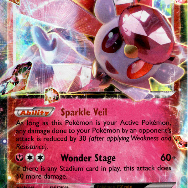 Diancie EX - 72/124 - Fates Collide