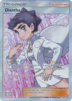 Diantha Full Art - 130/131 - Forbidden Light - Holo - Card Cavern