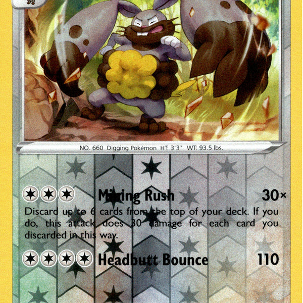 Diggersby - 147/192 - Rebel Clash - Reverse Holo Diggersby - 147/192 - Rebel Clash - Reverse Holo