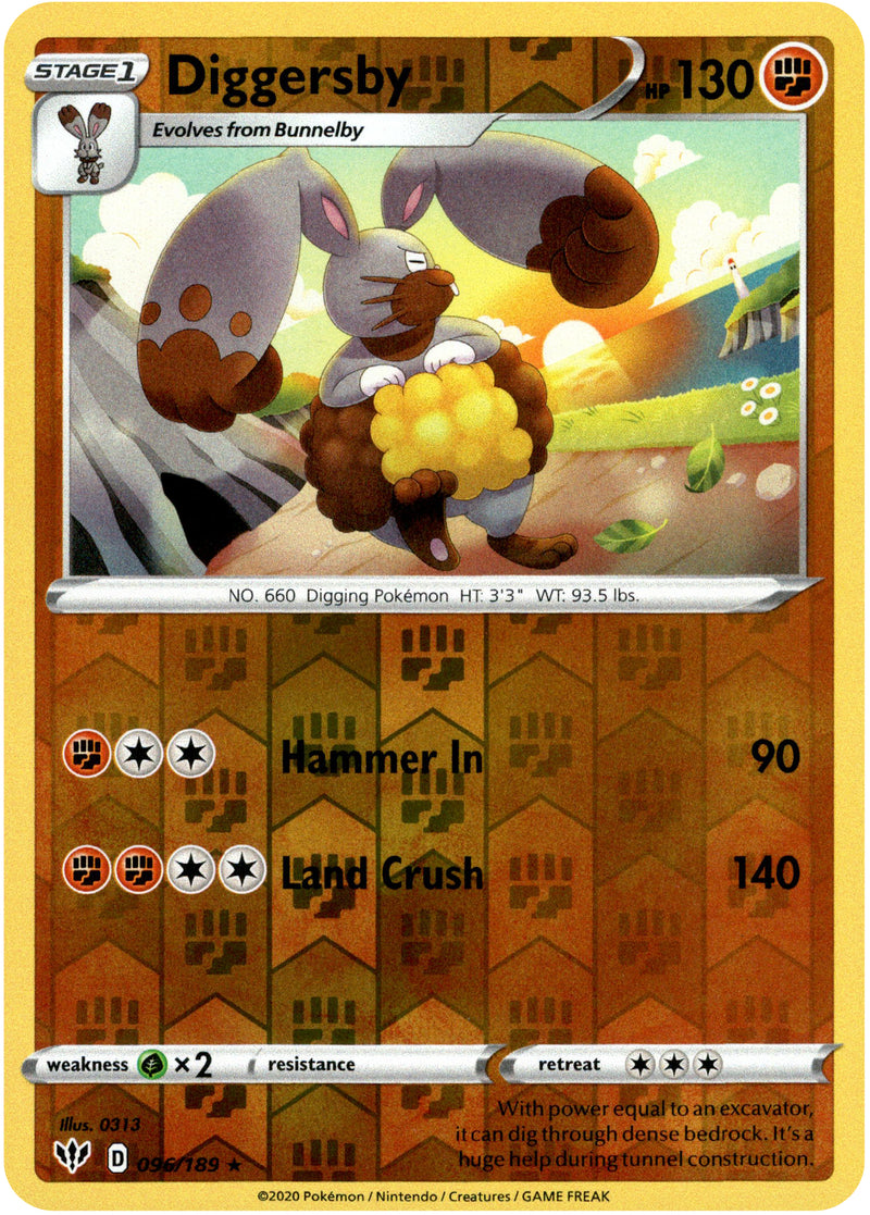 pokemon diggersby card Trading Cards - TRADING Evolves from Bunnelby Type Pokemon Diggersby 5