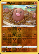Diglett - 076/198 - Chilling Reign - Reverse Holo - Card Cavern