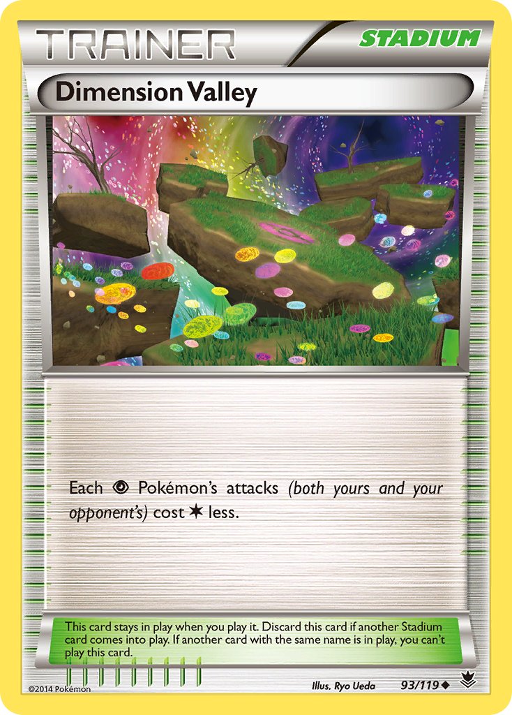Dimension Valley - 93/119 - Phantom Forces - Card Cavern