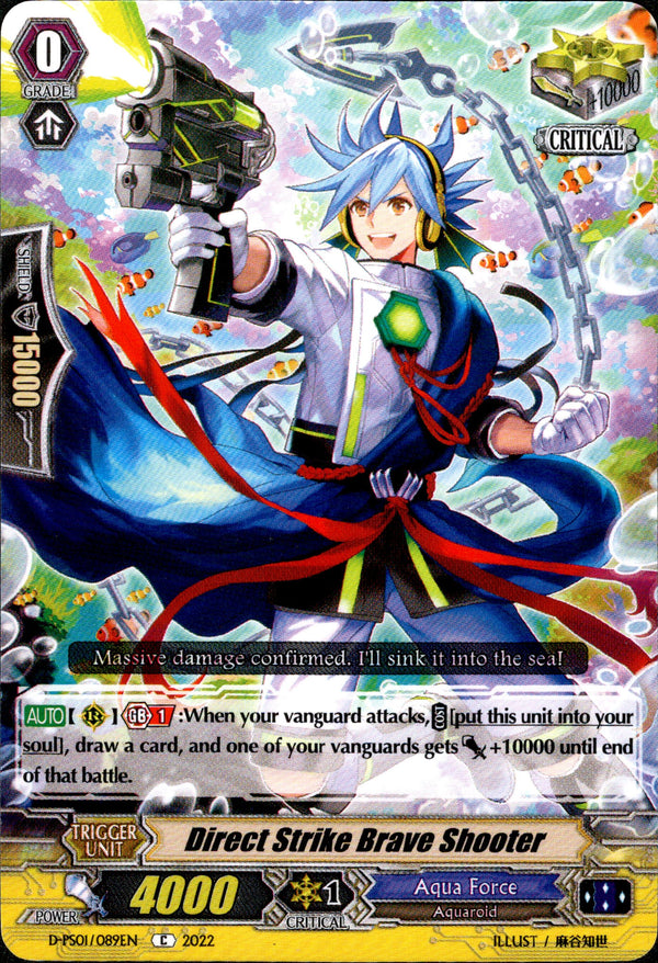 Direct Strike Brave Shooter - D-PS01/089EN - P Clan Collection 2022 - Card Cavern