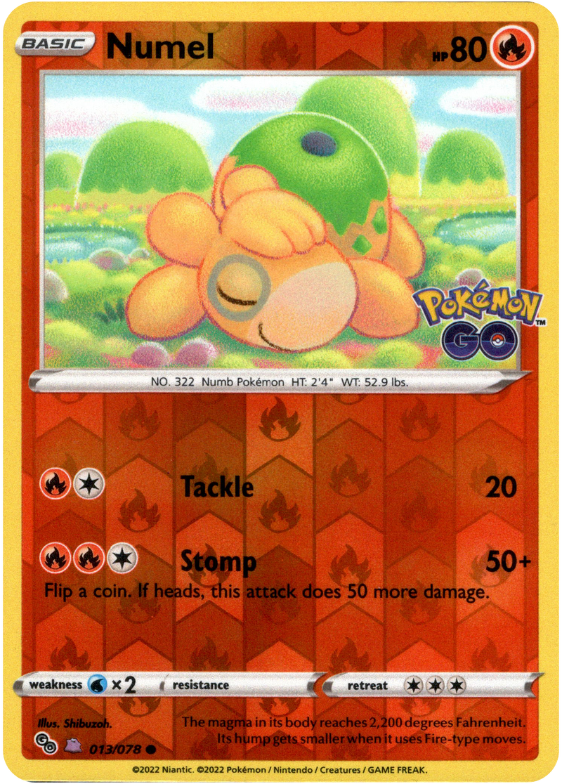 ditto cards pokemon Ditto (Numel) Unpeeled - 013/078 - Pokemon Go