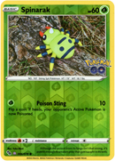 Ditto (Spinarak) Unpeeled - 006/078 - Pokemon Go - Reverse Holo - Card Cavern