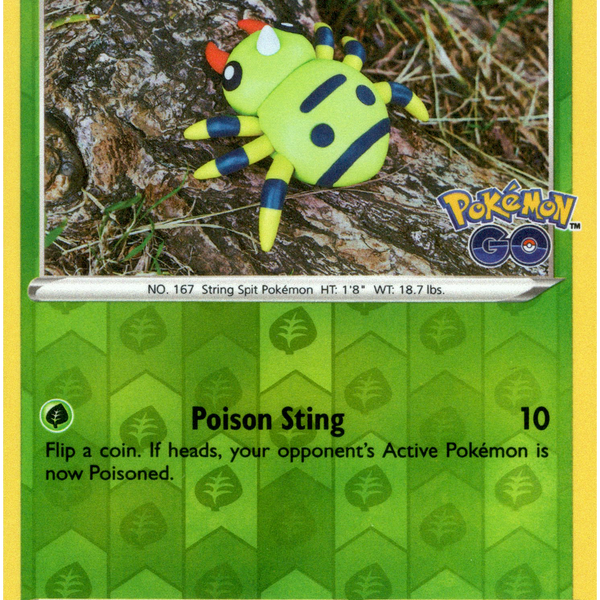 Ditto (Spinarak) Unpeeled - 006/078 - Pokemon Go - Reverse Holo Ditto (Spinarak) Unpeeled - 006/078 - Pokemon Go - Reverse Holo