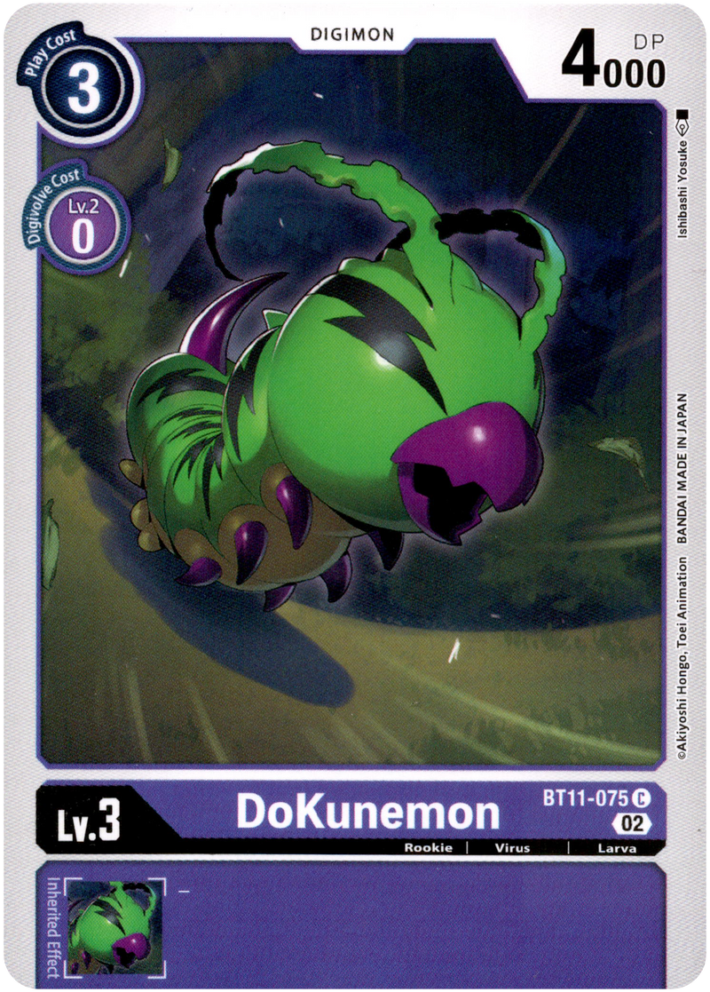 DoKunemon - BT11-075 C - Dimensional Phase - Card Cavern
