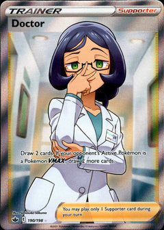 Doctor Full Art - 190/198 - Chilling Reign - Holo - Card Cavern