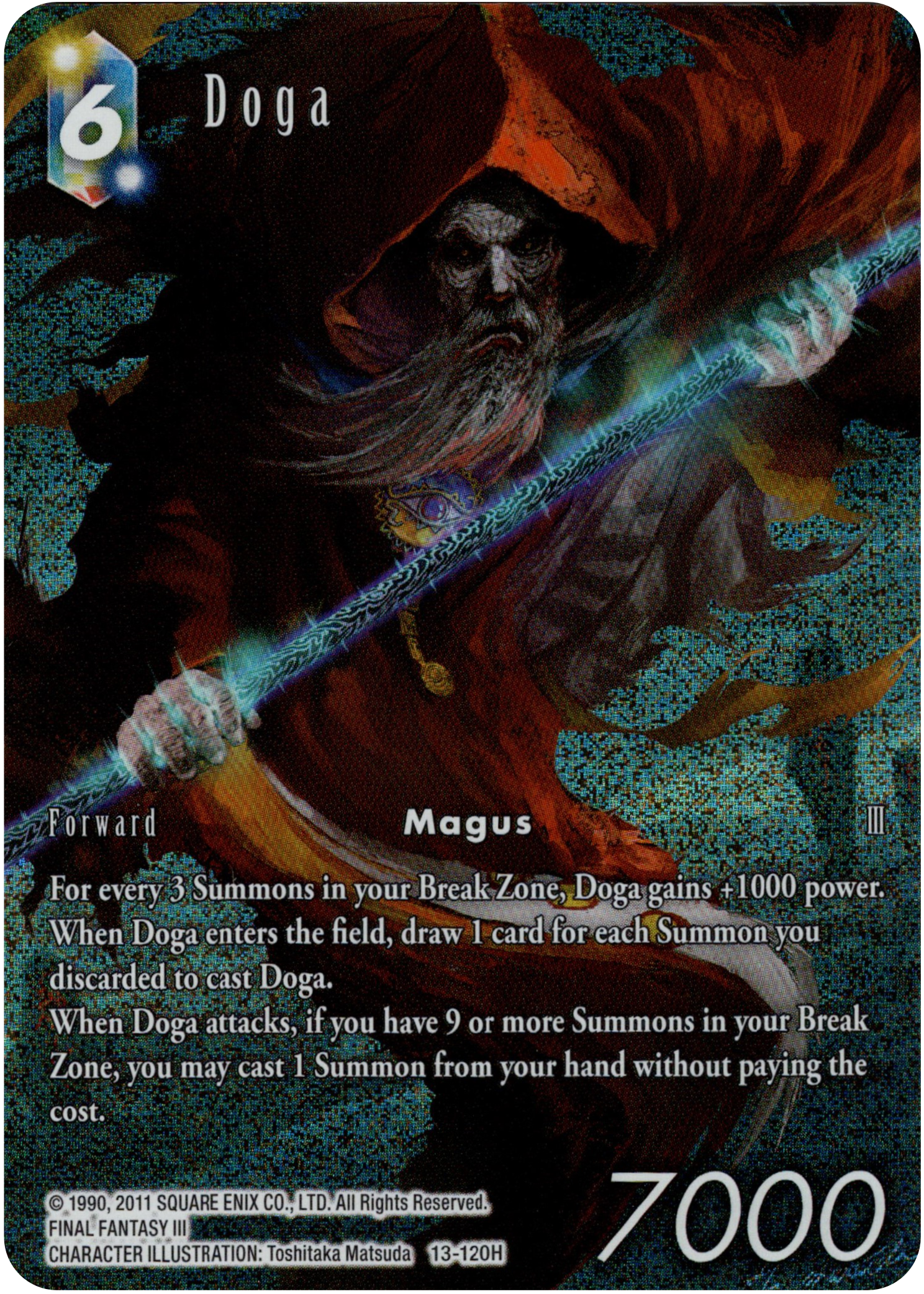 Doga Full Art - 13-120H - Opus XIII - Card Cavern