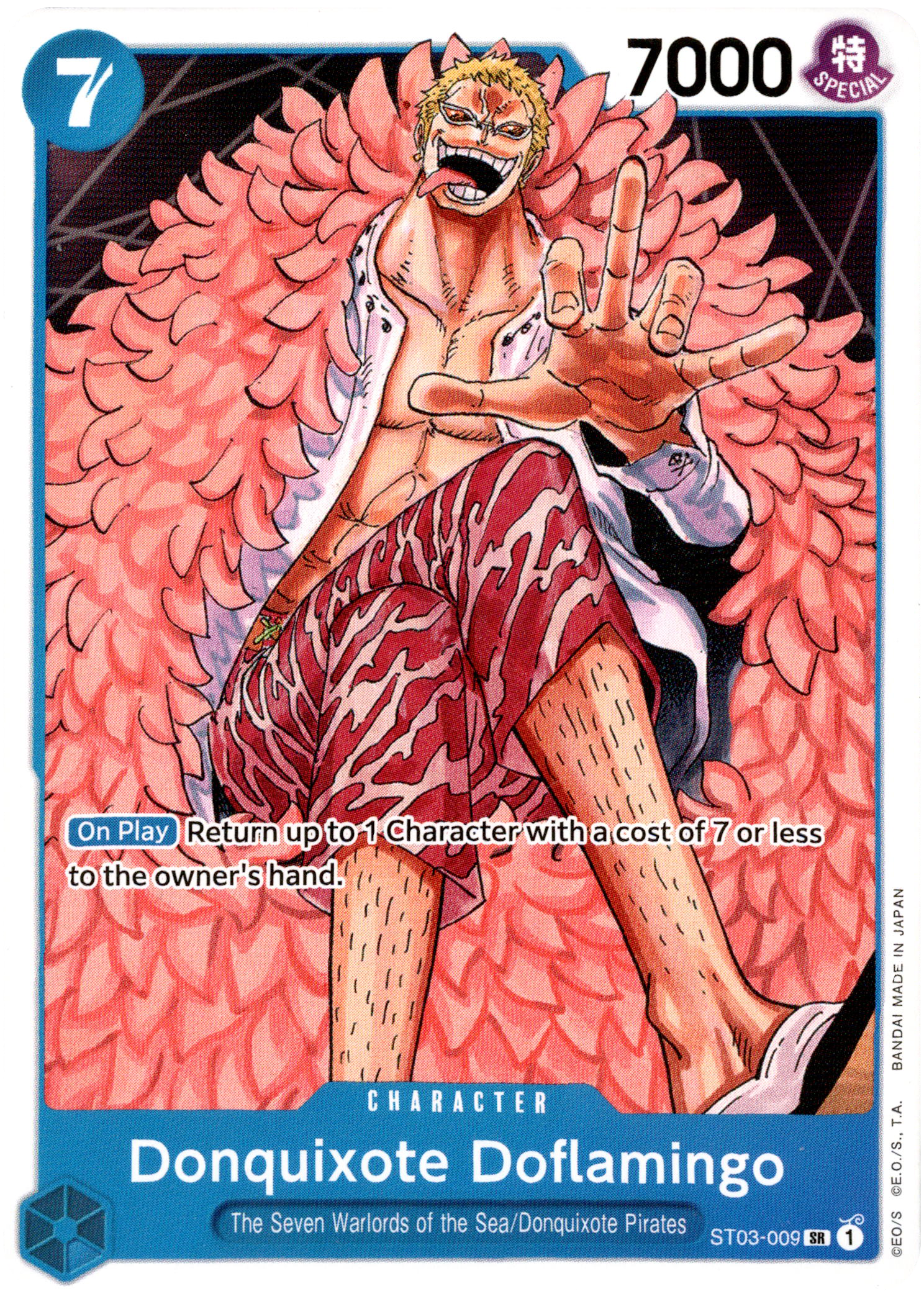 Donquixote Doflamingo - ST03-009 SR - Starter Deck - Card Cavern