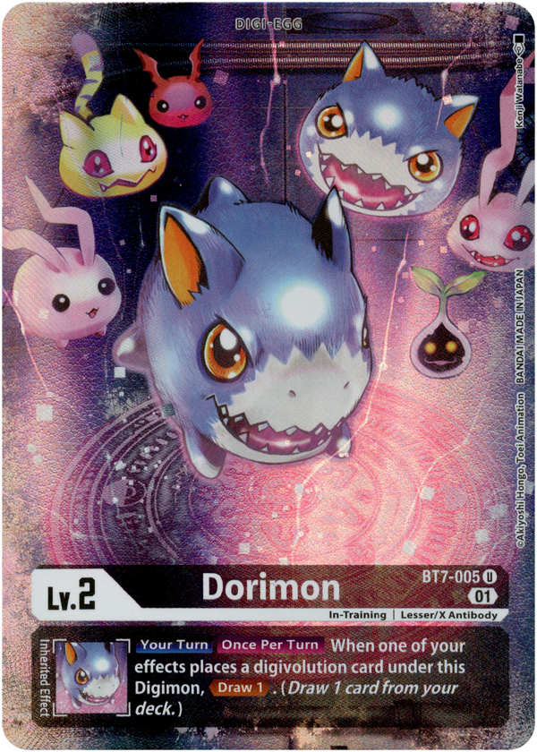 Dorimon Alternate Art - BT7-005 U - Dimensional Phase - Foil - Card Cavern