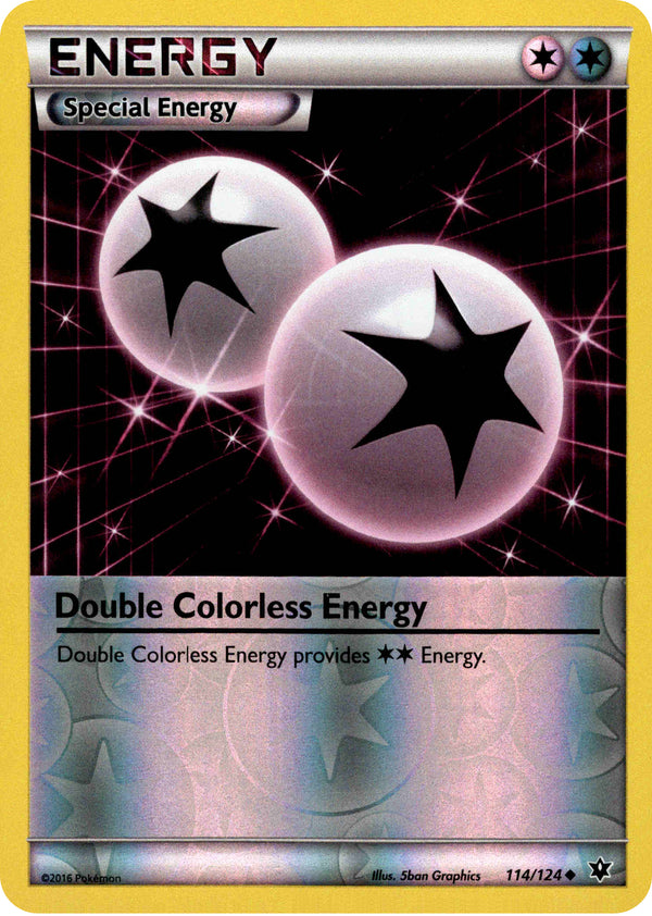 Double Colorless Energy - 114/124 - Fates Collide - Reverse Holo - Card Cavern