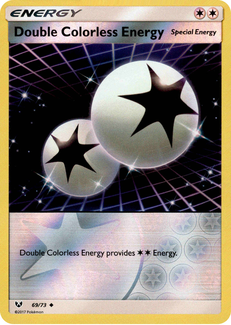 colorless energy card pokemon Double Colorless Energy - 69/73 - Shining Legends