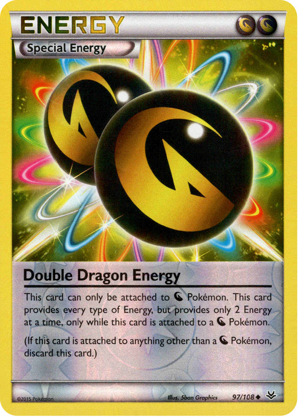 Double Dragon Energy - 97/108 - Roaring Skies - Reverse Holo - Card Cavern