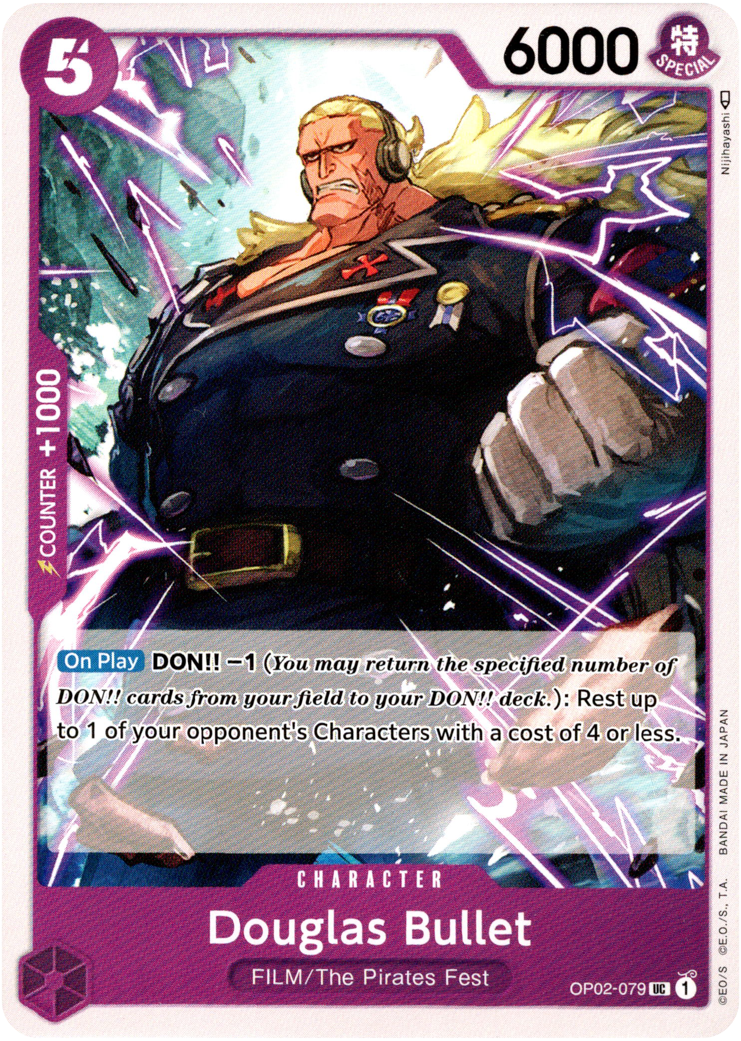 Douglas Bullet - OP02-079 - Paramount War - Card Cavern