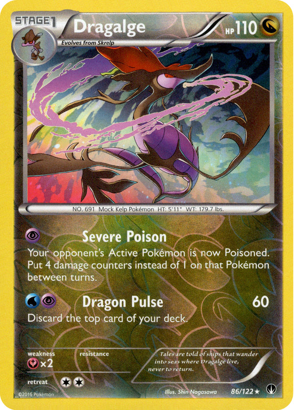 Dragalge - 86/122 - BREAKpoint - Reverse Holo - Card Cavern