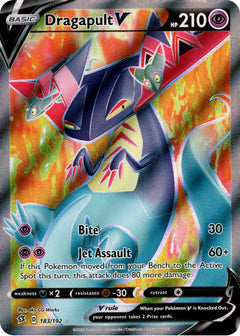 Dragapult V Full Art - 183/192 - Rebel Clash - Holo - Card Cavern