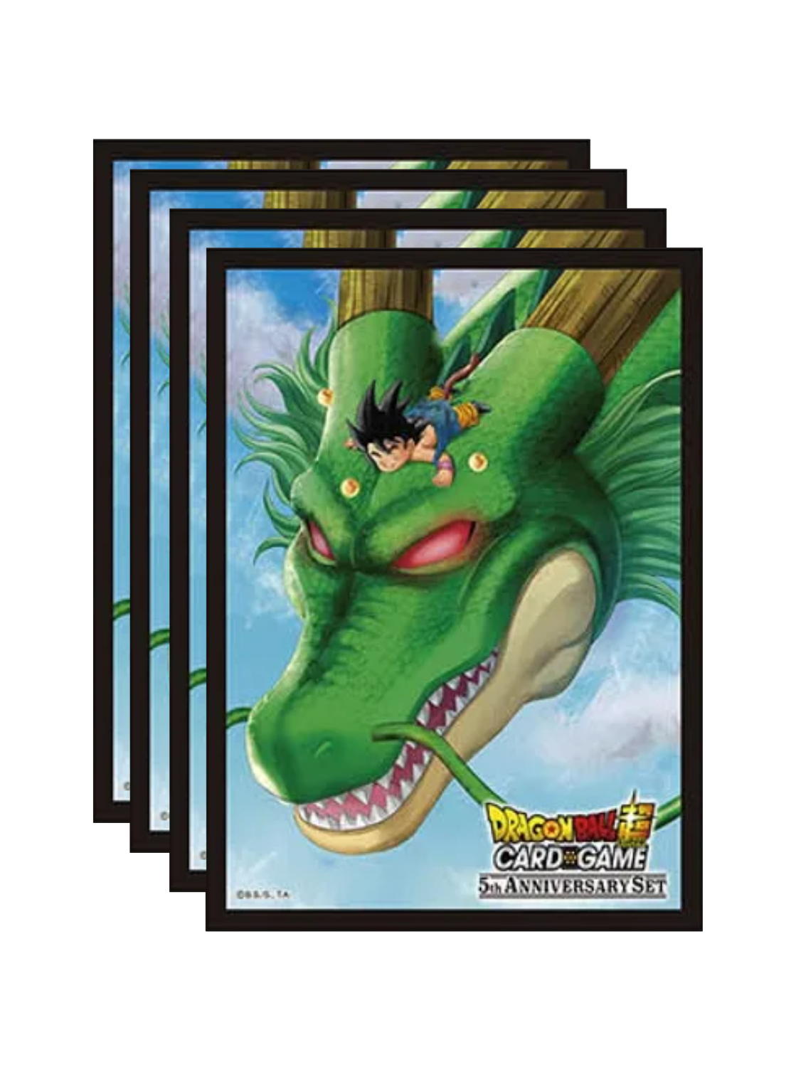 Dragon Ball Super CCG 5th Anniversary Set Card Sleeves: Shenron 66 ct. - Bandai - Card Cavern