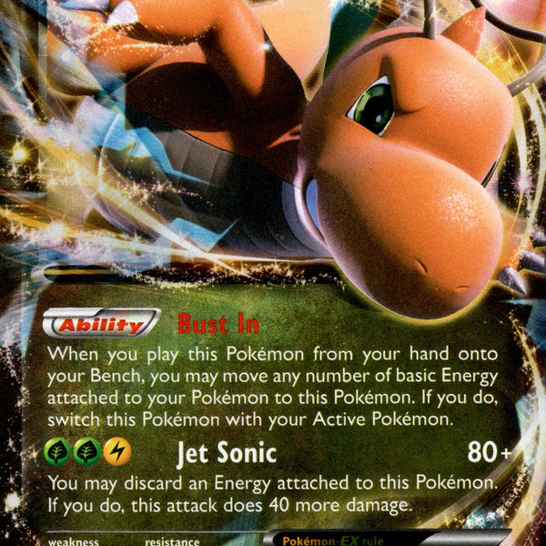 Dragonite EX - 74/111 - Furious Fists - Holo Card Cavern Trading Cards, LLC Dragonite EX - 74/111 - Furious Fists - Holo Card Cavern Trading Cards, LLC