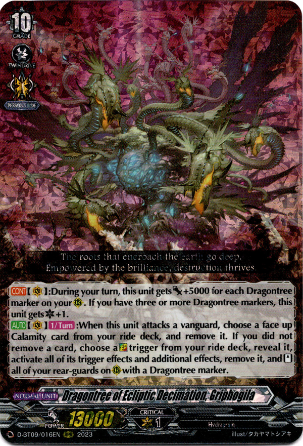 Dragontree of Ecliptic Decimation, Griphogila - D-BT09/016EN - Dragontree Invasion - Card Cavern