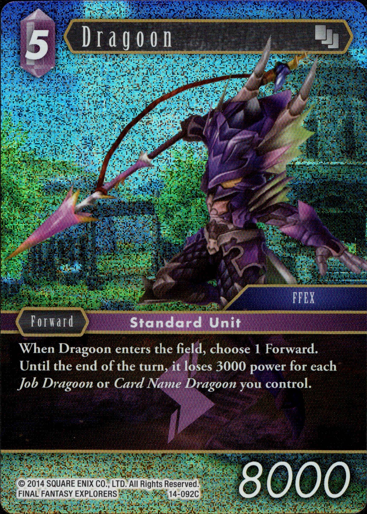 Dragoon - 14-092C - Opus XIV - Foil - Card Cavern
