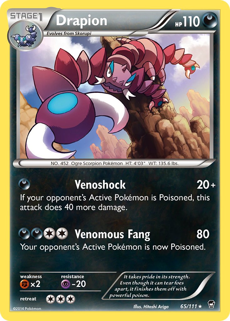 Drapion - 65/111 - Furious Fists - Card Cavern