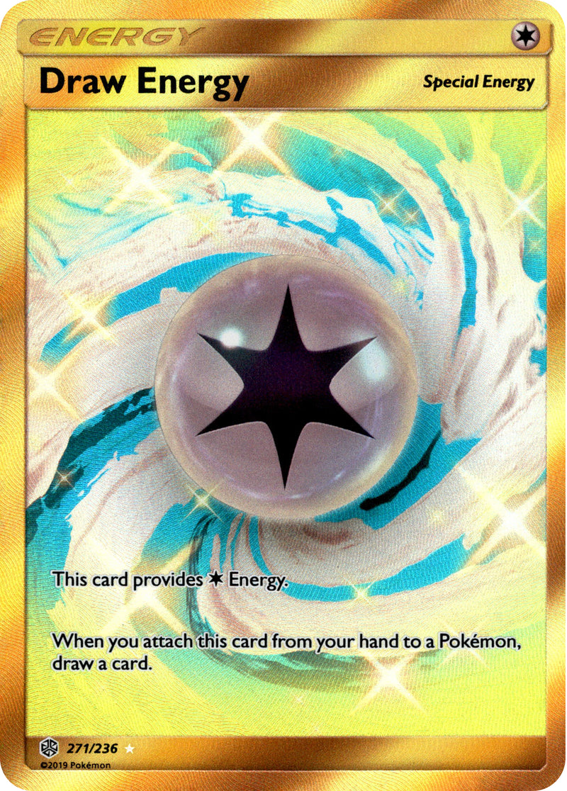 Draw Energy Secret Rare - 271/236 - Cosmic Eclipse