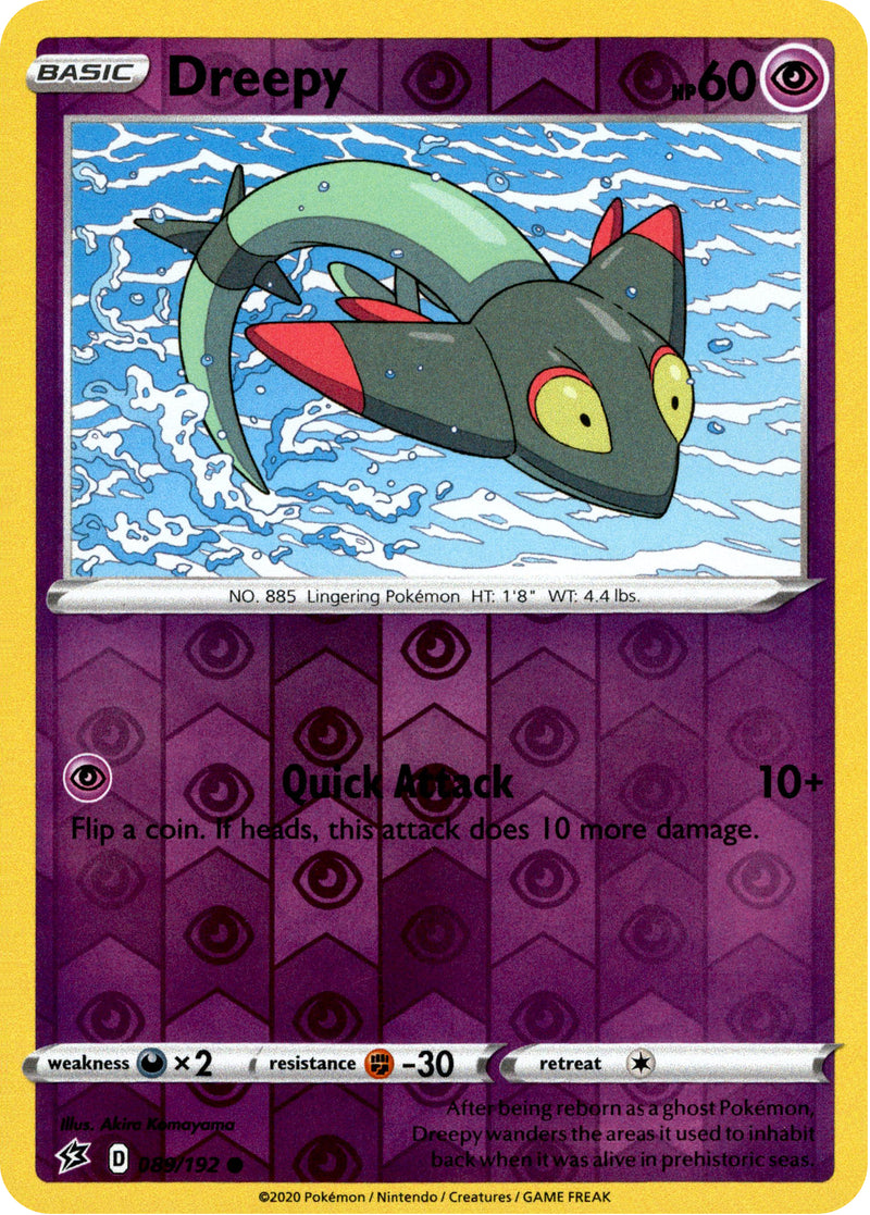 dreepy pokemon card Amazon.com: Pokemon - Dreepy SV060/SV122 - Shining Fates - Shiny Vault