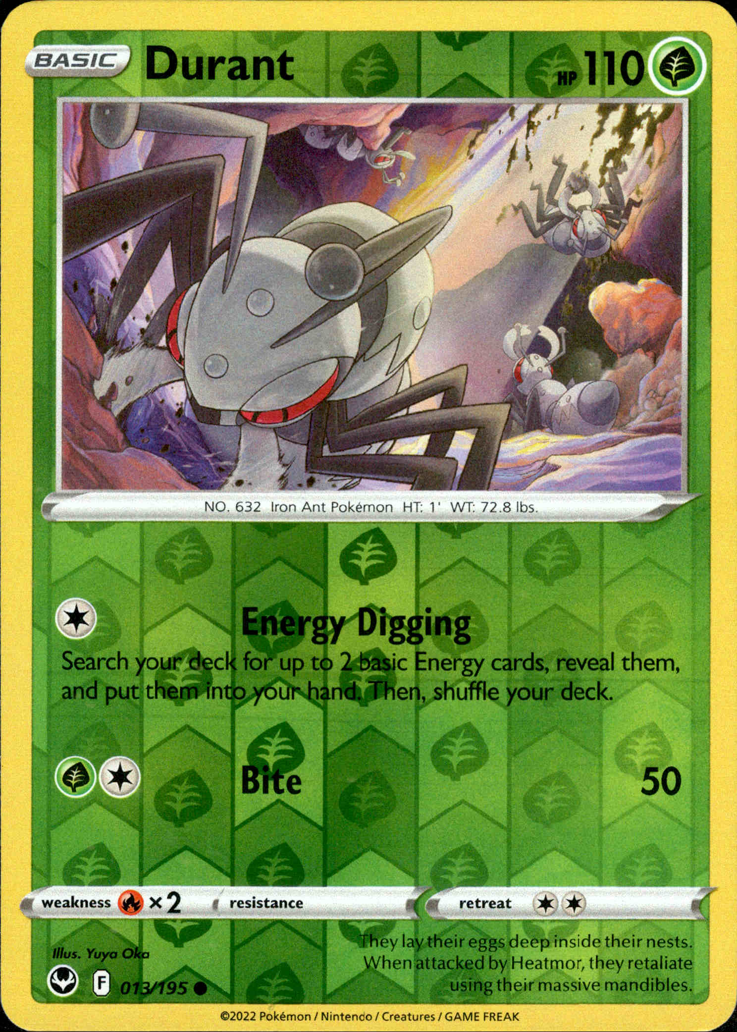 Durant - 013/195 - Silver Tempest - Reverse Holo - Card Cavern