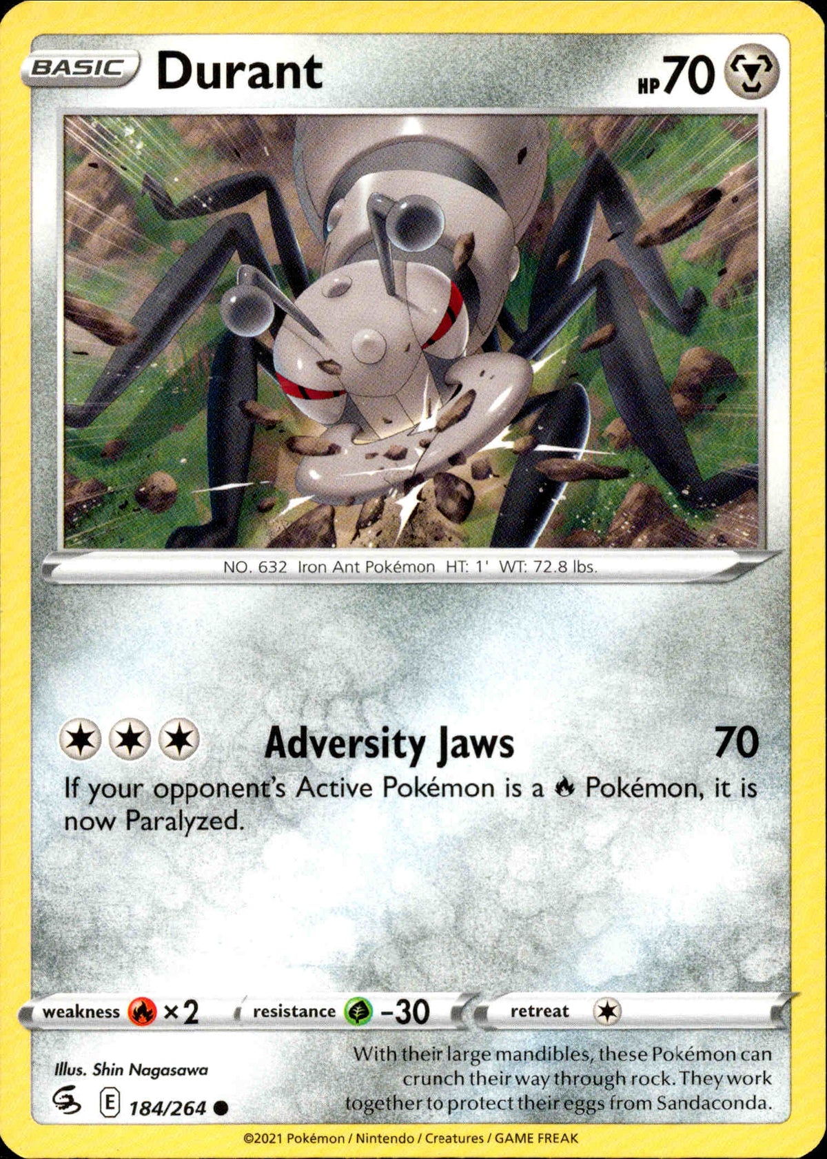 Durant - 184/264 - Fusion Strike - Card Cavern