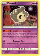 Duskull - 83/236 - Cosmic Eclipse - Card Cavern