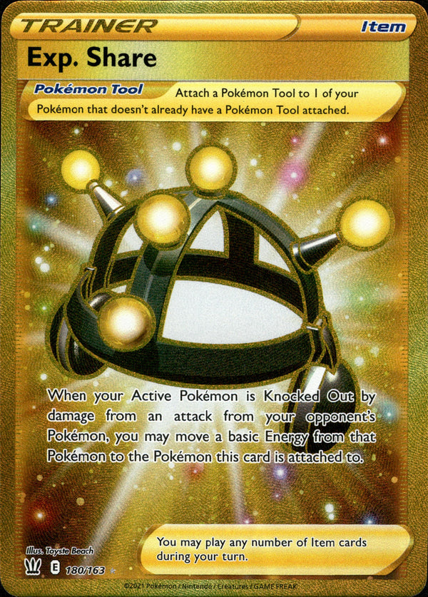 Exp. Share Secret Rare - 180/163 - Battle Styles - Holo - Card Cavern