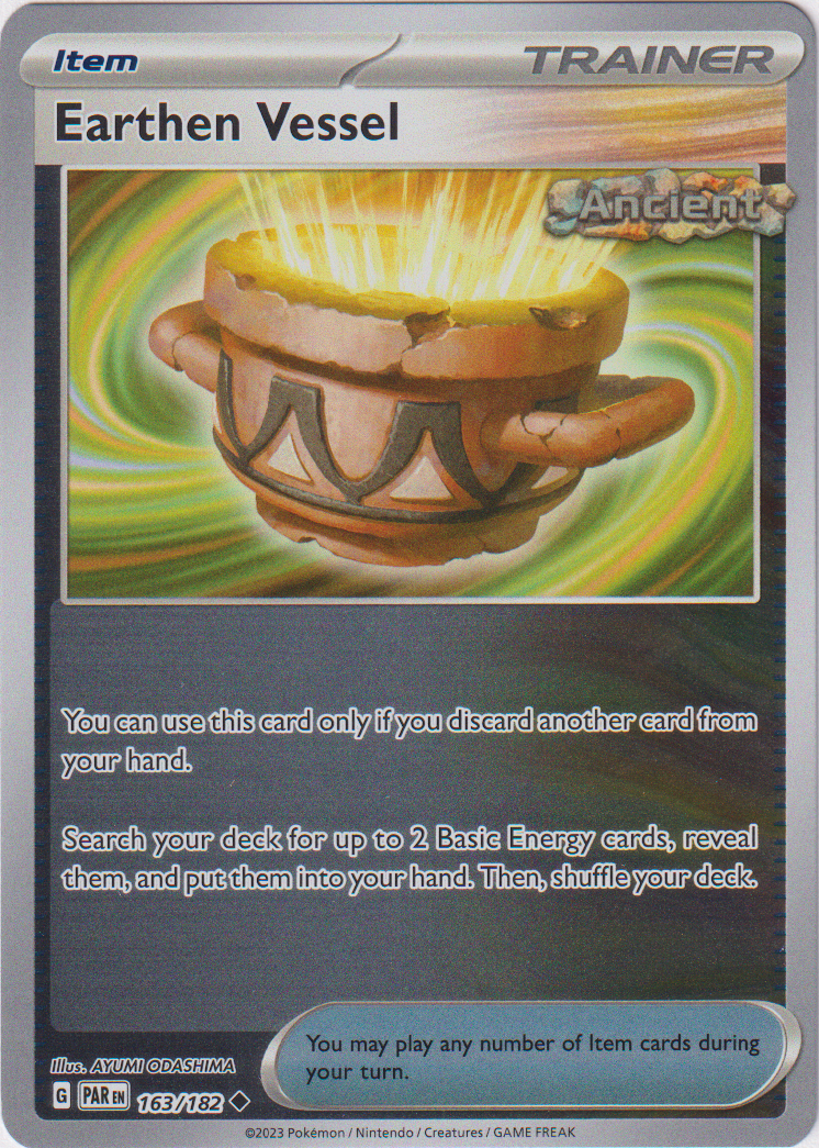 Earthen Vessel - 163/182 - Paradox Rift - Reverse Holo - Card Cavern