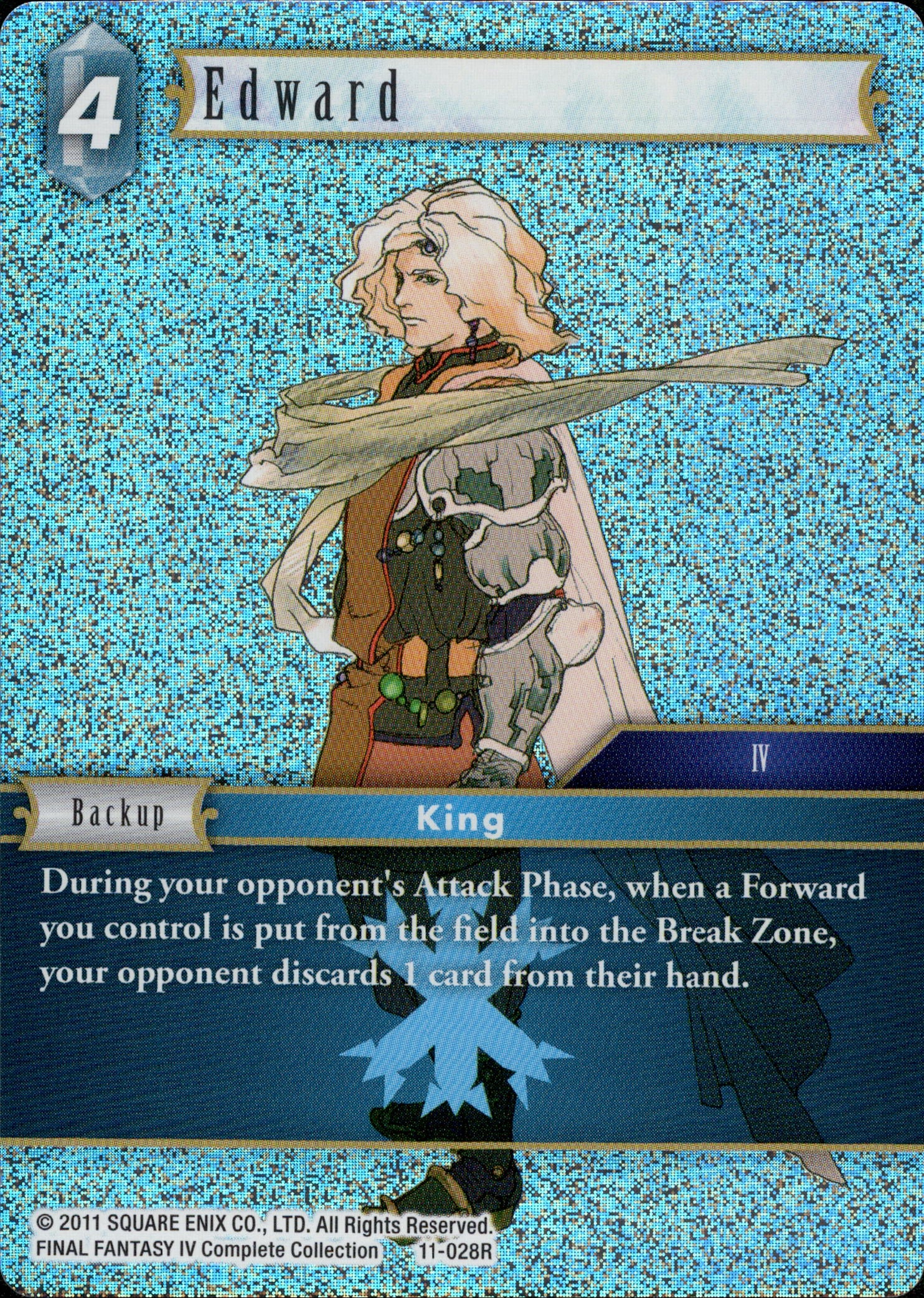 Edward - 11-028R - Opus XI - Foil - Card Cavern