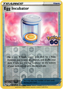 Egg Incubator - 066/078 - Pokemon Go - Reverse Holo - Card Cavern