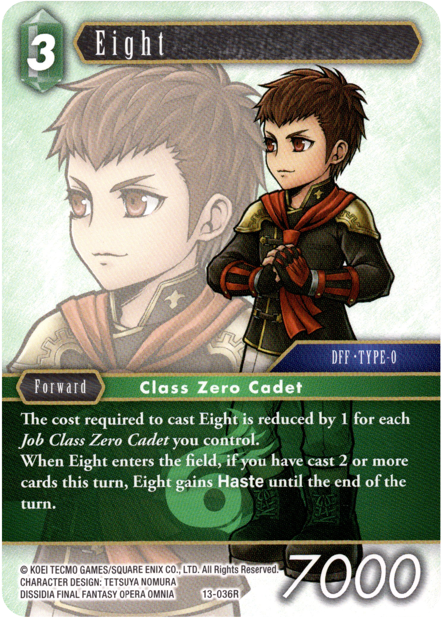 Eight - 13-036R - Opus XIII - Card Cavern