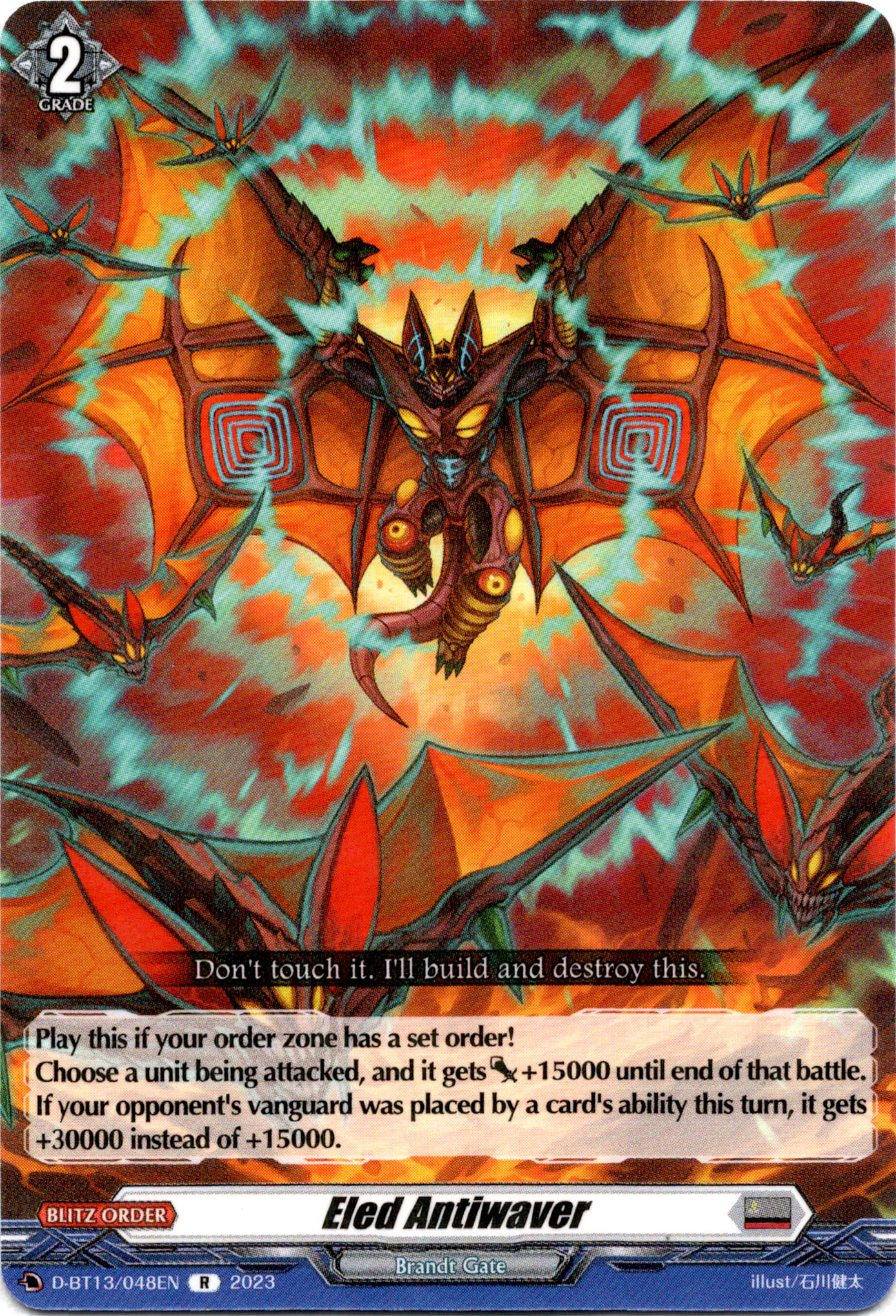 Eled Antiwaver - D-BT13/048EN - Flight of Chakrabarthi - Card Cavern