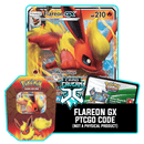 Elemental Power Tin: Flareon GX - PTCGO Code - Card Cavern